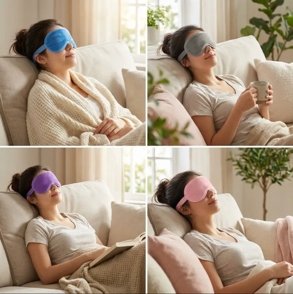 Velsoma Gel Eye Mask — 2-Pack, Hot & Cold Therapy