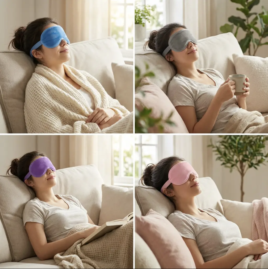 Velsoma Gel Eye Mask — 2-Pack, Hot & Cold Therapy